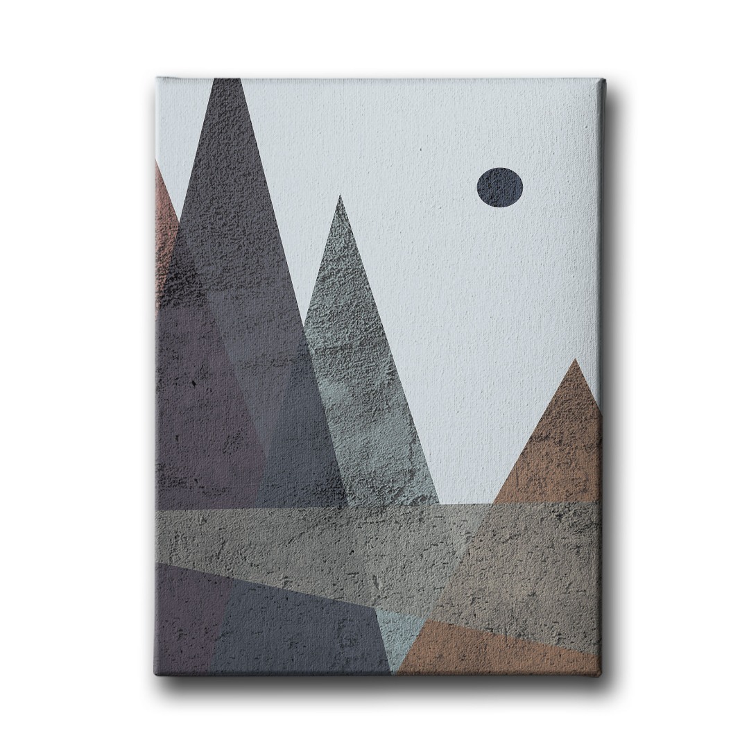 Soyut Canvas Tablo 